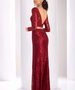 Clarisse - 3128 Two Piece Bateau Sheath Dress