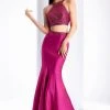 Formal Gowns Clarisse - 3190 Two Piece Halter Mermaid Dress 1 Formal Gowns Clarisse - 3190 Two Piece Halter Mermaid Dress