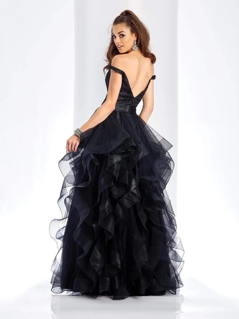 Clarisse - 3501 Beaded Sweetheart Ruffled Ballgown Plus Size Dresses 4 Clarisse - 3501 Beaded Sweetheart Ruffled Ballgown Plus Size Dresses