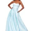 Formal Gowns Clarisse - 3705 Strapless Semi-Sweetheart A-Line Gown 1 Formal Gowns Clarisse - 3705 Strapless Semi-Sweetheart A-Line Gown