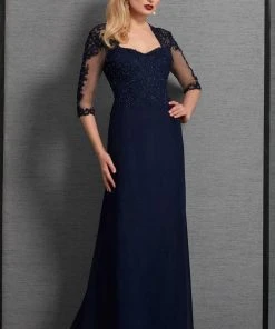 Clarisse - 6328 Lace Applique Sweetheart Evening Gown Formal Gowns