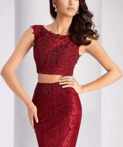 Clarisse - S2716 Two Piece Lace Dress Cocktail Dresses