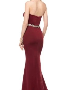 Formal Gowns Colors Dress - 1541 Sleek Jewel Embellished Gown