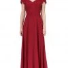 Dancing Queen - 2492 Off Shoulder Lace Applique Evening Dress Formal Gowns