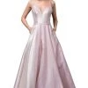 Dancing Queen - 2859 Sleeveless Deep V-neck Ballgown 2 Dancing Queen - 2859 Sleeveless Deep V-neck Ballgown