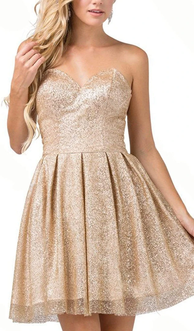 Cocktail Dresses Dancing Queen - 3106 Sweetheart Pleated Prom Dress 6 Cocktail Dresses Dancing Queen - 3106 Sweetheart Pleated Prom Dress