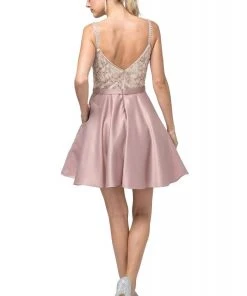 Cocktail Dresses Dancing Queen - 3125 Beaded Sweetheart A-line Dress