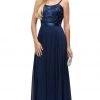 Dancing Queen - 9914 Embroidered Scoop A Line Evening Dress Formal Gowns