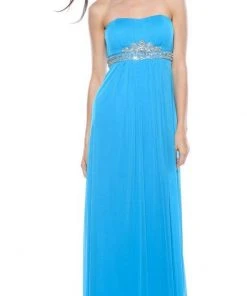 Decode 1.8 - 181511 Bead Embellished Empire Waist Sheath Dress