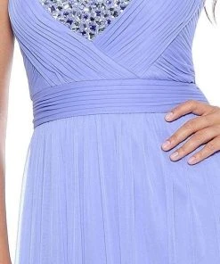 Decode 1.8 - 181935 Strapless Sweetheart Gemstone Detailed Gown