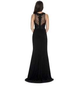 Decode 1.8 - 184116 Sleeveless Jewel Illusion Evening Dress Formal Gowns
