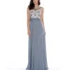 Formal Gowns Decode 1.8 - Bejeweled Illusion Neckline Dress 182781