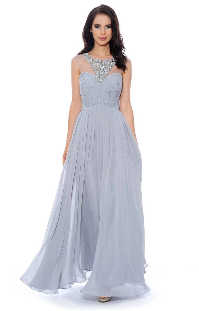 Decode 1.8 - Crystal Accented A-line Dress 182478 3 Decode 1.8 - Crystal Accented A-line Dress 182478