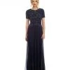 Decode 1.8 - Embellished Short Sleeve Gown 182820