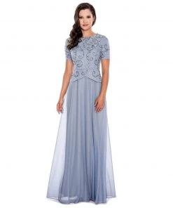 Decode 1.8 - Embellished Short Sleeve Gown 182820