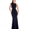 Decode 1.8 - Halter Neck Crepe Dress 183607 Formal Gowns