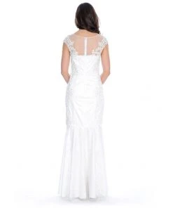 Decode 1.8 - Illusion Lace Gown 183113 Formal Gowns