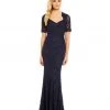 Decode 1.8 - Lace Queen Anne Neck Dress 183465 Formal Gowns 2 Decode 1.8 - Lace Queen Anne Neck Dress 183465 Formal Gowns