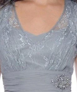 Formal Gowns Decode 1.8 - Lace Scoop Top Chiffon Gown 182924 8 Formal Gowns Decode 1.8 - Lace Scoop Top Chiffon Gown 182924