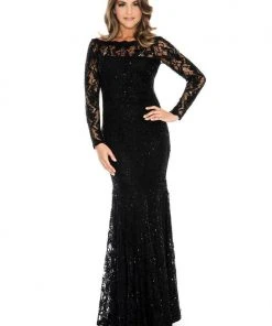 Formal Gowns Decode 1.8 - Off-Shoulder Embellished Lace Dress 183965