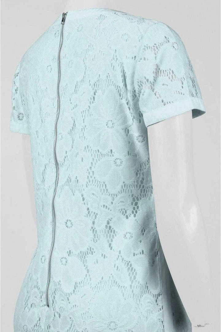 Cocktail Dresses Donna Morgan - D4924M Short Sleeve Floral Lace Mini Dress 5 Cocktail Dresses Donna Morgan - D4924M Short Sleeve Floral Lace Mini Dress