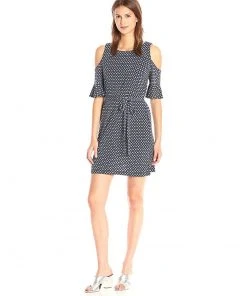 Cocktail Dresses Donna Morgan - D5260M Multi Printed Jersey Short Dress