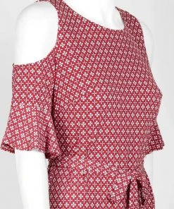 Cocktail Dresses Donna Morgan - D5260M Multi Printed Jersey Short Dress