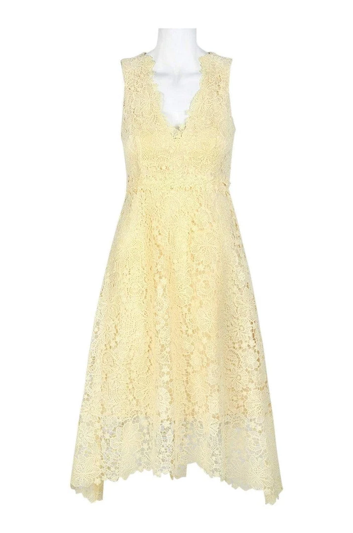 Cocktail Dresses Donna Morgan - D5970M V Neck Sleeveless Floral Crochet Lace Dress 5 Cocktail Dresses Donna Morgan - D5970M V Neck Sleeveless Floral Crochet Lace Dress