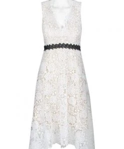 Cocktail Dresses Donna Morgan - D5970M V Neck Sleeveless Floral Crochet Lace Dress 13 Cocktail Dresses Donna Morgan - D5970M V Neck Sleeveless Floral Crochet Lace Dress