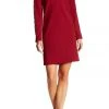 Donna Ricco - DR20534 Embroidered Long Sleeve Sheath Dress 1 Donna Ricco - DR20534 Embroidered Long Sleeve Sheath Dress