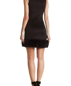 Donna Ricco - DR50182 Sleeveless Ruffle Hem Cocktail Dress Cocktail Dresses 16 Donna Ricco - DR50182 Sleeveless Ruffle Hem Cocktail Dress Cocktail Dresses