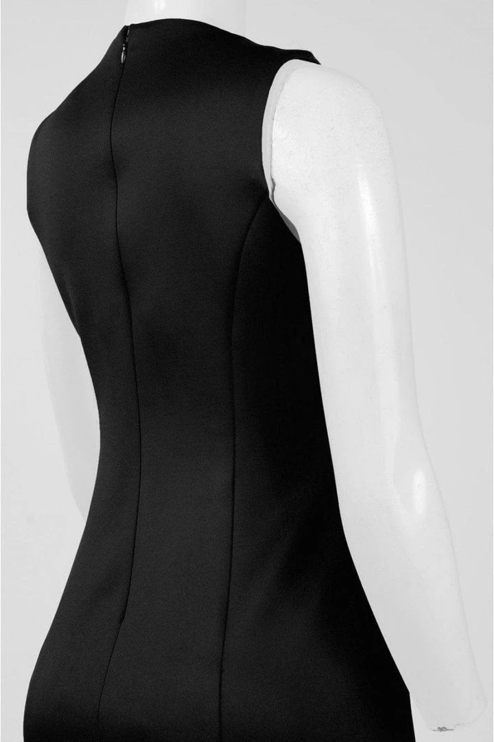 Donna Ricco - DR50182 Sleeveless Ruffle Hem Cocktail Dress Cocktail Dresses 10 Donna Ricco - DR50182 Sleeveless Ruffle Hem Cocktail Dress Cocktail Dresses