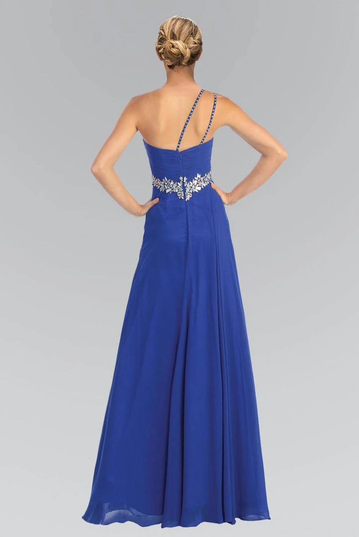 Formal Gowns Elizabeth K - GL1030 Jeweled Ruched Sweetheart Chiffon Dress 5 Formal Gowns Elizabeth K - GL1030 Jeweled Ruched Sweetheart Chiffon Dress
