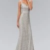 Elizabeth K - GL1096 Embellished V-Neck Trumpet Dress 2 Elizabeth K - GL1096 Embellished V-Neck Trumpet Dress