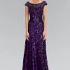 Formal Gowns Elizabeth K - GL1102 Lace Floral Long Dress
