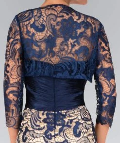 Elizabeth K - GL1419 Embellished Lace Sweetheart Trumpet Dress 9 Elizabeth K - GL1419 Embellished Lace Sweetheart Trumpet Dress