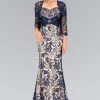 Elizabeth K - GL1419 Embellished Lace Sweetheart Trumpet Dress 1 Elizabeth K - GL1419 Embellished Lace Sweetheart Trumpet Dress