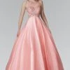 Formal Gowns Elizabeth K - GL2112 Jewel Embellished Sheer Bodice Ballgown 2 Formal Gowns Elizabeth K - GL2112 Jewel Embellished Sheer Bodice Ballgown
