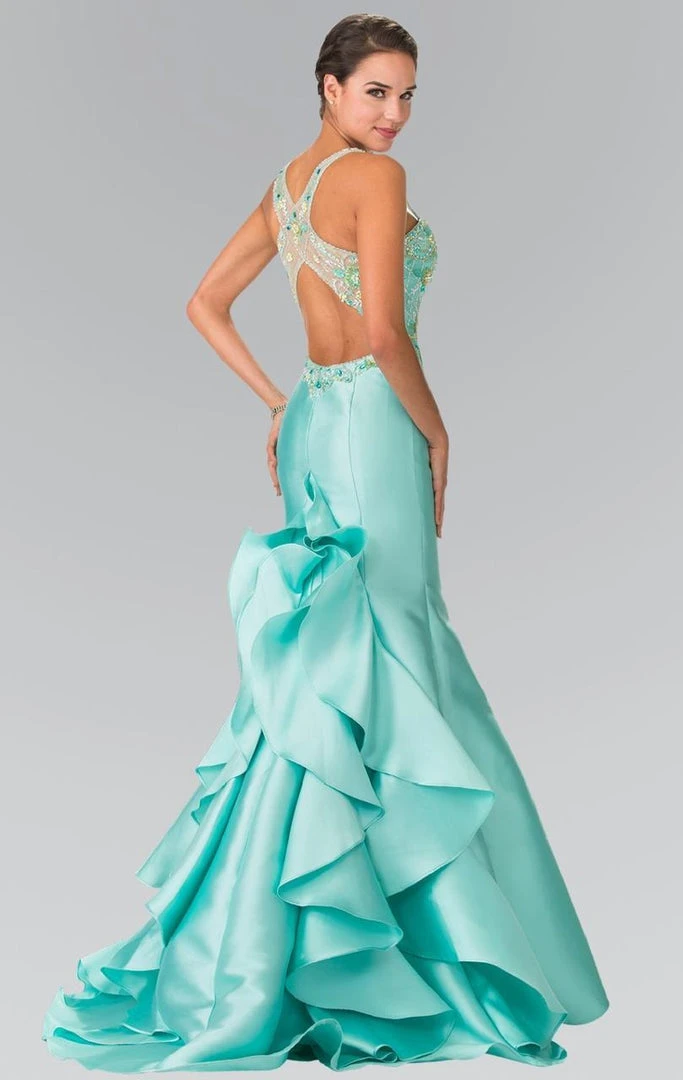 Elizabeth K - GL2214 Beaded Sweetheart Trumpet Gown Formal Gowns 4 Elizabeth K - GL2214 Beaded Sweetheart Trumpet Gown Formal Gowns