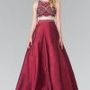 Formal Gowns Elizabeth K - GL2250 Two-Piece Sequined Long Gown