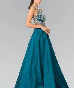 Elizabeth K - GL2253 Sleeveless Beaded Long Gown Formal Gowns 7 Elizabeth K - GL2253 Sleeveless Beaded Long Gown Formal Gowns