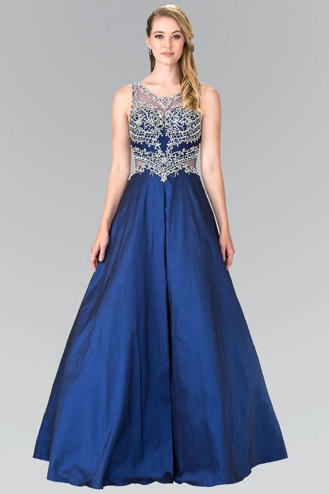 Elizabeth K - GL2253 Sleeveless Beaded Long Gown Formal Gowns 5 Elizabeth K - GL2253 Sleeveless Beaded Long Gown Formal Gowns