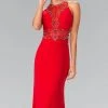 Elizabeth K - GL2298 Sleeveless Sequined Long Dress Formal Gowns 2 Elizabeth K - GL2298 Sleeveless Sequined Long Dress Formal Gowns