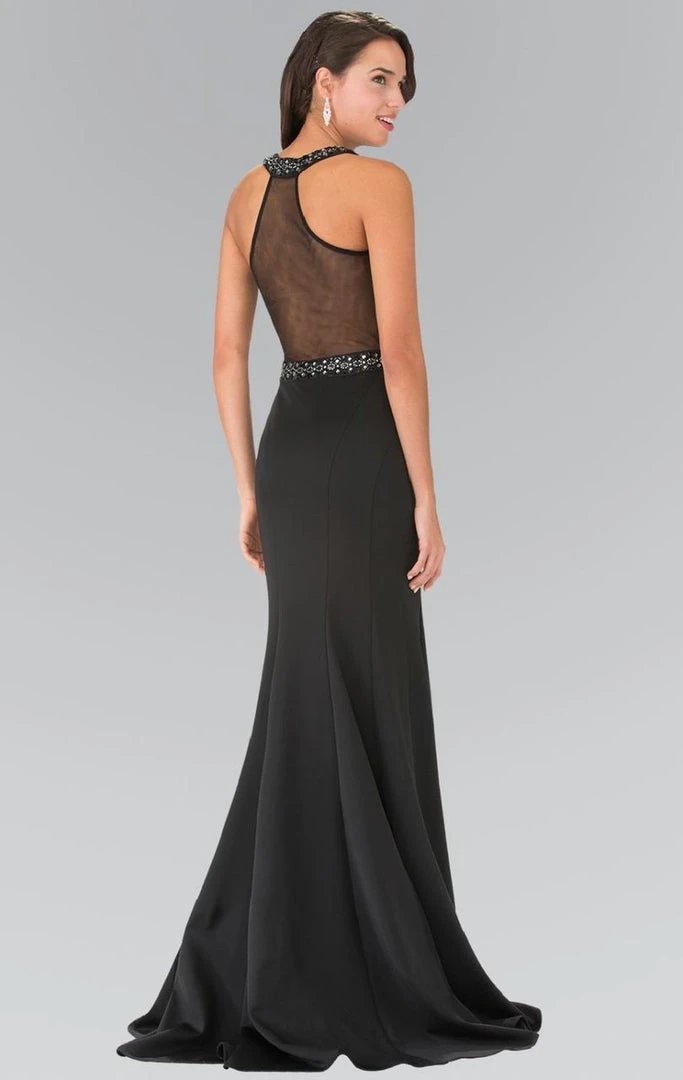 Elizabeth K - GL2303 Sleeveless Halter Long Dress 6 Elizabeth K - GL2303 Sleeveless Halter Long Dress