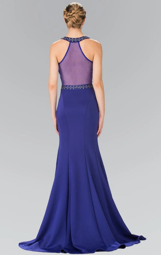 Elizabeth K - GL2303 Sleeveless Halter Long Dress 4 Elizabeth K - GL2303 Sleeveless Halter Long Dress