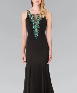 Formal Gowns Elizabeth K - GL2310 Sleeveless Scoop Long Dress