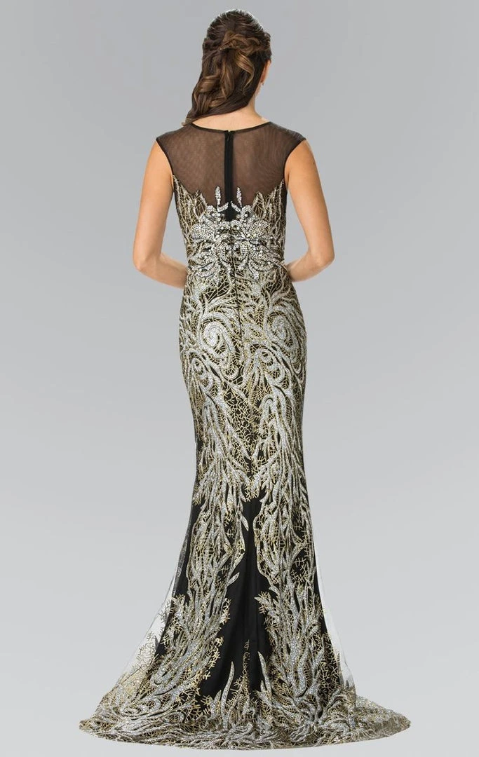 Formal Gowns Elizabeth K - GL2336 Sleeveless Beaded Long Dress 5 Formal Gowns Elizabeth K - GL2336 Sleeveless Beaded Long Dress