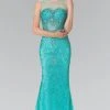 Elizabeth K - GL2337 Embellished Sleeveless Long Dress Formal Gowns 1 Elizabeth K - GL2337 Embellished Sleeveless Long Dress Formal Gowns