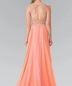 Formal Gowns Elizabeth K - GL2343 Embellished Sleeveless Long Dress 9 Formal Gowns Elizabeth K - GL2343 Embellished Sleeveless Long Dress