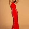 Formal Gowns Elizabeth K - GL2640 Embellished High Halter Jersey Trumpet Dress 1 Formal Gowns Elizabeth K - GL2640 Embellished High Halter Jersey Trumpet Dress
